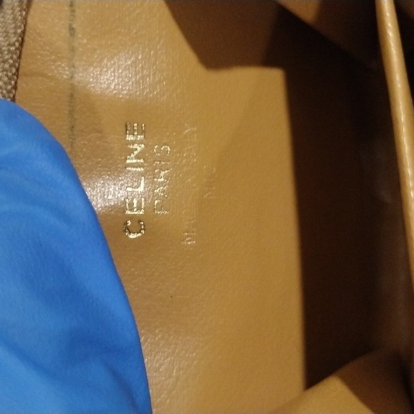 π Authentic Celine Monogram Brown Leather Round Zip Coin Purse β Stylish & Chic - Picture 7 of 9